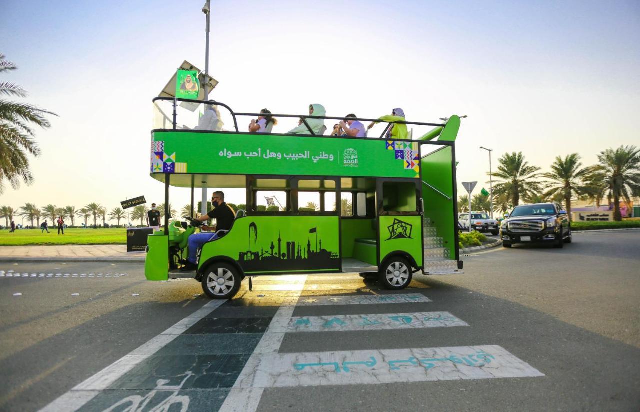 Bay La Sun Hotel And Marina - Emaar King Abdullah Economic City Ngoại thất bức ảnh Solar-powered bus in Al-Shaab, Qatar